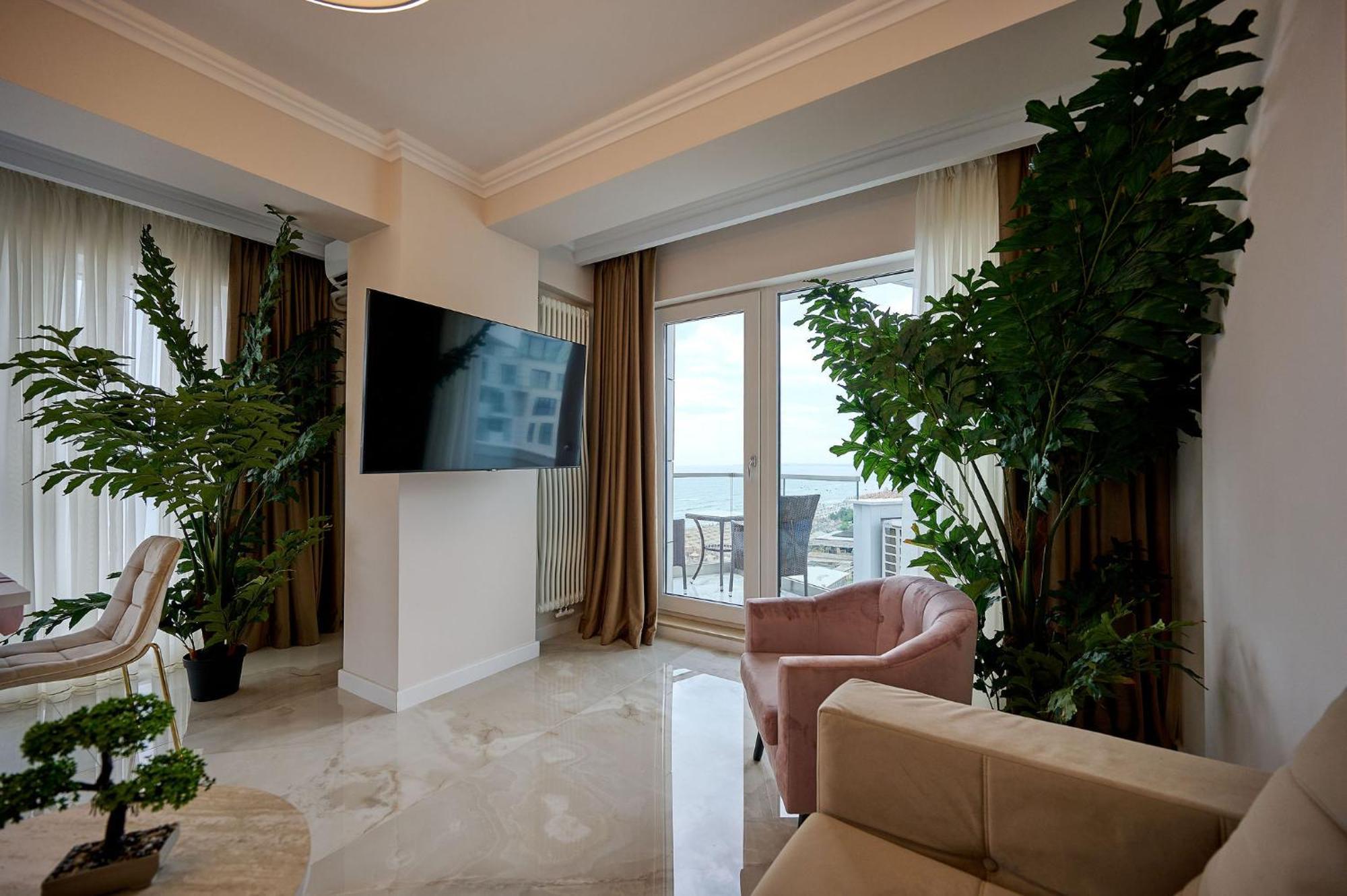 Beach Bliss Apartment In Infinity Beach Resort Parking Mamaia Esterno foto