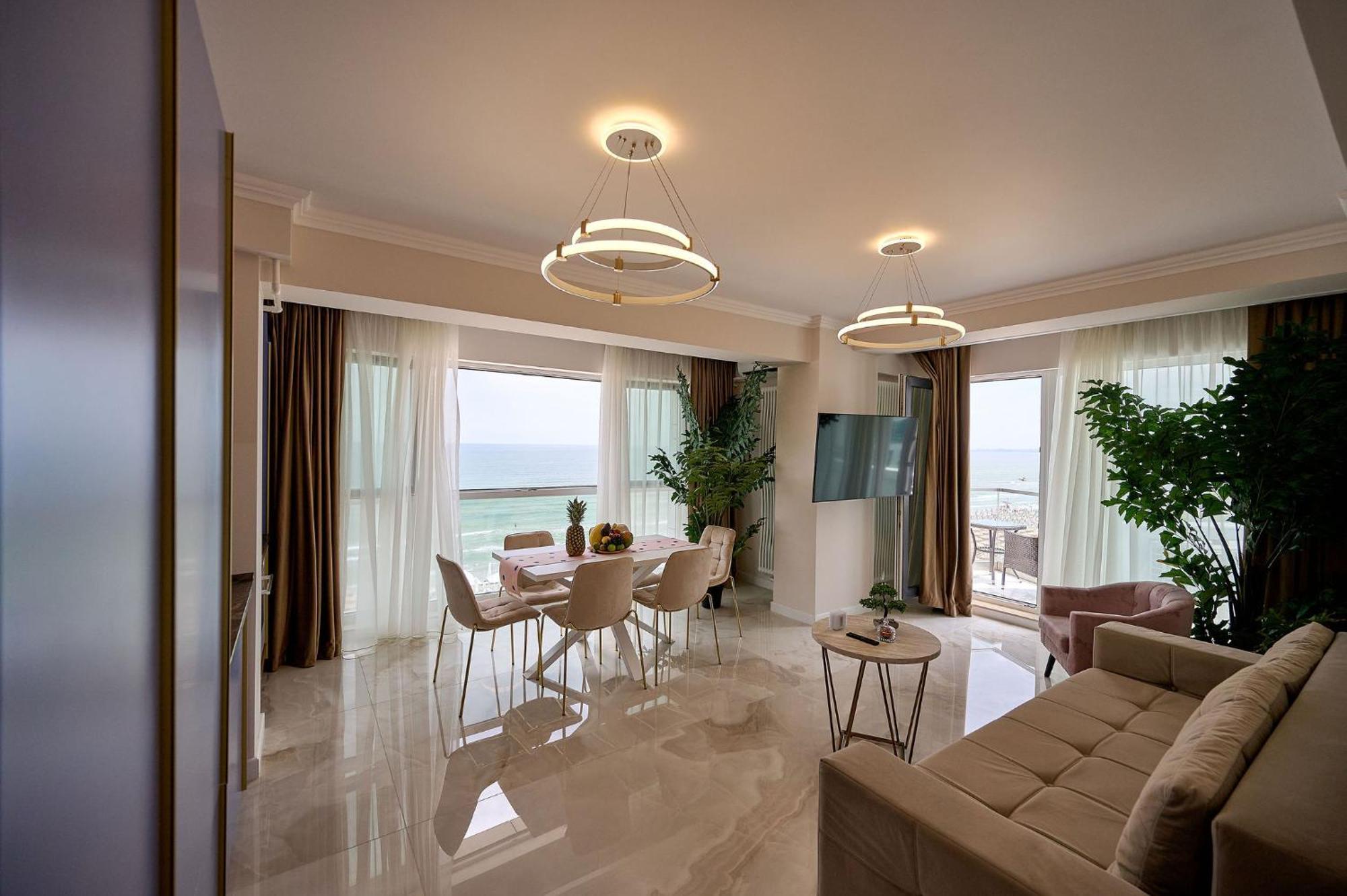Beach Bliss Apartment In Infinity Beach Resort Parking Mamaia Esterno foto